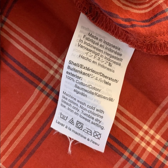 Madewell plaid buttoned shirt sz M - Picture 6 of 7